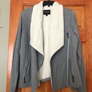 Guess sweater jacket